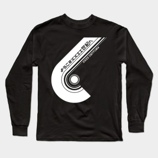 Cyberpunk Japanese Design "Welcome to XXII Century" various colors Long Sleeve T-Shirt